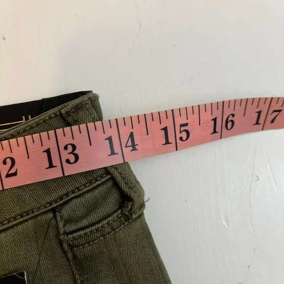 Liverpool Jeans Company Olive Avery Crop - Size 2/26 - Picture 9 of 9